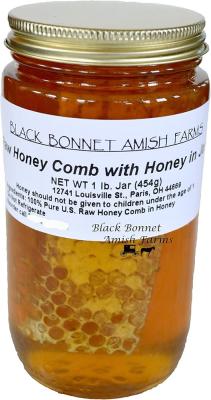 Raw Honey with Comb - 250g